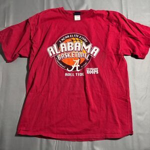 University of Alabama Elite Eight Roll Tide Basketball T-Shirt Men’s XL Red